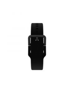 Air 3 and Extra Interchangeable Strap: Black Silicone, 44mm