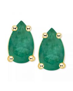 Tanzanite Pear-Shape Stud Earrings (3/8 ct. t.w.) in 14k Gold (Also in Emerald, Ruby & Sapphire)