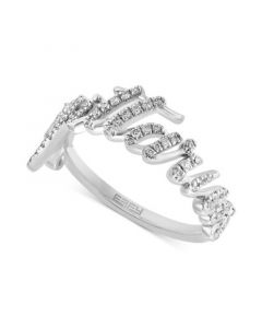 EFFY® Diamond Zodiac Sagittarius Ring (1/4 ct. t.w.) in Sterling Silver