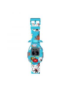 American Exchange Unisex Kids Dr. Seuss Pink Silicone Strap Smartwatch 42.5 mm