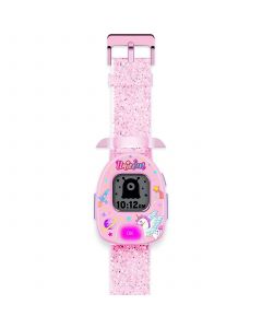 Unisex Kids Playzoom Pink Silicone Strap Smartwatch 42.5 mm