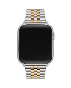 Two-Tone Stainless Steel Band for Apple Watch, Compatible with 42mm, 44mm and 45mm