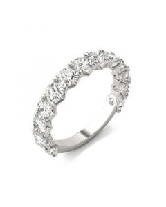 Moissanite Anniversary Band (2 Ct. t.w. Diamond Equivalent) in 14K White Gold