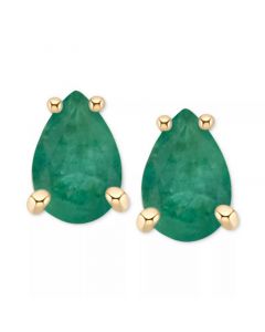 Sapphire Pear-Cut Stud Earrings (1 ct. t.w.) in 14k Gold (Also in Emerald & Ruby)