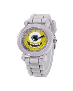 Boy's Disney Monsters Gray Silicone Strap Watch 32mm