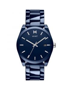 Men's Element Blue Ceramic Bracelet Watch 44mm