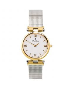 Unisex Swiss Stainless Steel & Gold-Plated Stainless Steel Bracelet Watch 33mm