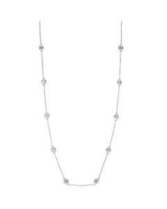 EFFY® Diamond Bezel Station 20" Statement Necklace (2 ct. t.w.) in 14k White Gold or 14k Yellow Gold