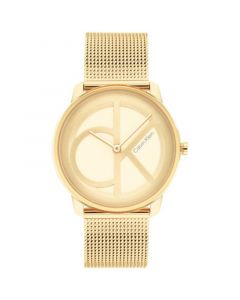 Gold-Tone Mesh Bracelet Watch 35mm