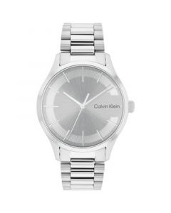 Grey Stainless Steel Bracelet Watch 40mm