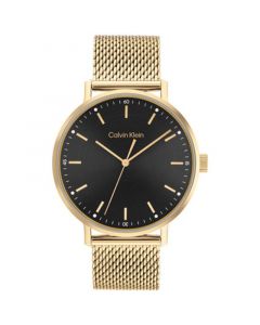 Gold-Tone Mesh Bracelet Watch 42mm