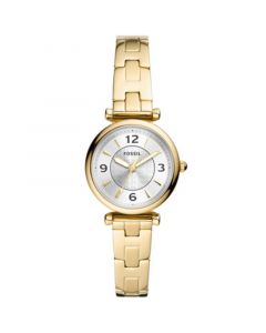 Women's Carlie Sport Mini Three Hand, Gold Tone Stainless Steel Bracelet Watch 28mm