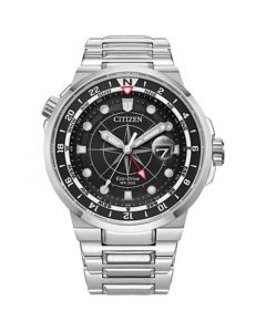 Eco-Drive Men's Endeavor Stainless Steel Bracelet Watch 44mm