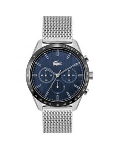 Men's Chronograph Boston Stainless Steel Mesh Bracelet Watch 42mm