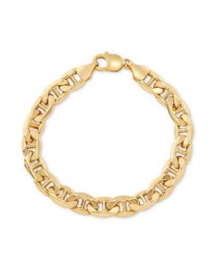 Men's Mariner Link Chain Bracelet in 10k Gold