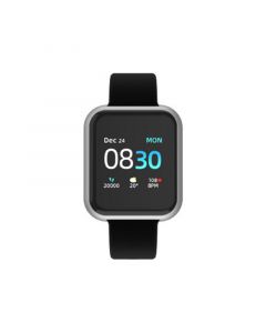 Air 3 Unisex Heart Rate Black Strap Smart Watch 40mm