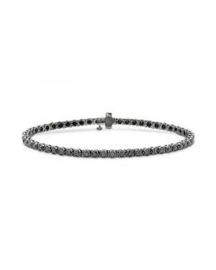 Men's Black Diamond Tennis Bracelet (5 ct. t.w.) in Black Rhodium-Plated Sterling Silver