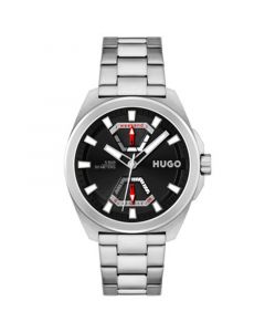 Men's Expose Stainless Steel Bracelet Watch 44mm