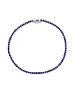 EFFY® Sapphire Tennis Bracelet (2-1/6 ct. t.w.) in 14k White Gold