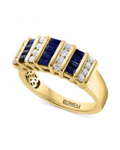 EFFY® Sapphire (5/8 ct. t.w.) & Diamond (1/3 ct. t.w.) Ring in 14k Gold