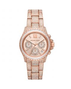 Women's Everest Chronograph Rose Gold-Tone Stainless Steel Bracelet Watch 36mm