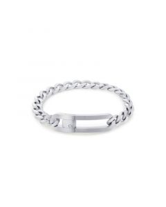 Men's Black Stainless Steel Bracelet