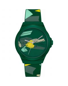 Unisex NeoCroc Green Silicone Strap Watch 43mm