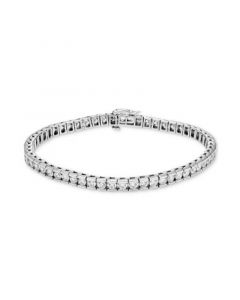 Diamond Tennis Bracelet (5 ct. t.w.) in 14k White or Yellow Gold