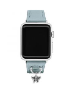 Blue Leather Apple Watch Band 38/41mm