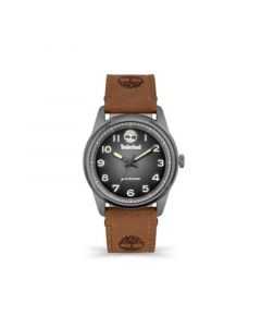 Men's Northbridge Brown Leather Strap Watch 45mm