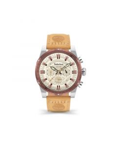 Men's Fitzwilliam Wheat Leather Strap Watch 46mm