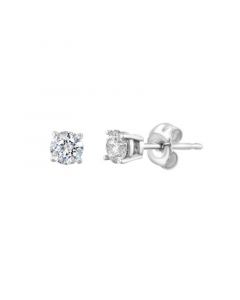 Effy Diamond (1/2 ct. t.w.) Stud Earrings in 14k White Gold