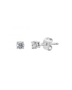 Effy Diamond (1/4 ct. t.w.) Stud Earrings in 14k White Gold