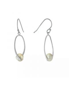 Cultured Freshwater Pearl (7mm) Wire Drop Earrings, Created for Macy's