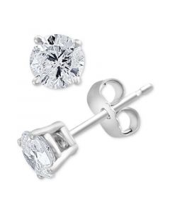 EFFY® Diamond Stud Earrings (3/4 ct. t.w.) in 14k White Gold