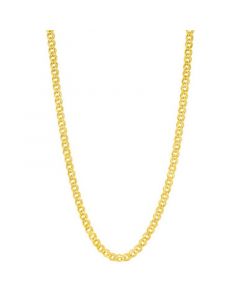 20" Nonna Link Chain Necklace (3-3/4mm) in 14k Gold