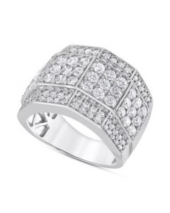 Men's Diamond Multi-Cluster Ring (3 ct. t.w.) in 10k Gold