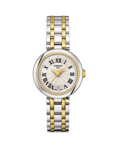 Women's Swiss Bellissima Small Lady Two-Tone Stainless Steel Bracelet Watch 26mm