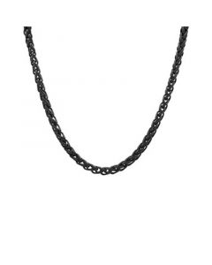 Men's Ion Plating Stainless Steel Wheat Chain Necklace