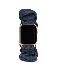 Women's Apple Watch Strap Dark Blue Denim Band