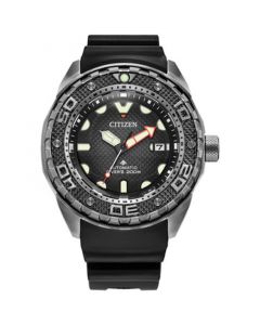 Men's Promaster Automatic Dive Black Strap Watch, 46mm