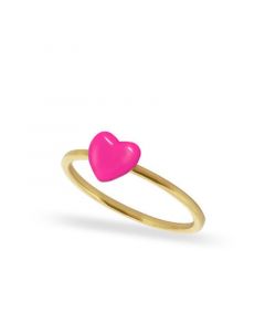 Mini Heart Stacker Ring