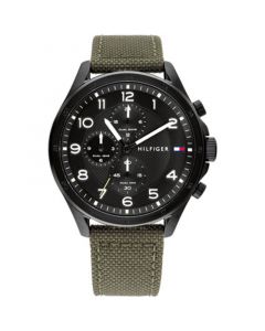 Men's Green Cordura Strap Watch 44mm