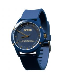 Unisex Smith Blue Silicone Strap Watch 44mm