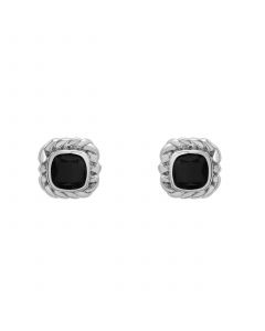 Women's Bezel Earrings