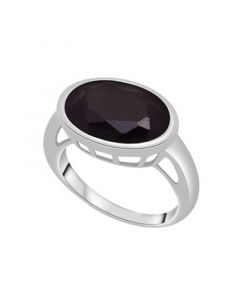 Onyx Oval Ring