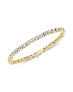 Cubic Zirconia Tennis Bracelet in Sterling Silver, Created for Macy's