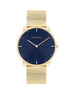 Unisex Gold-Tone Stainless Steel Mesh Bracelet Watch, 40mm