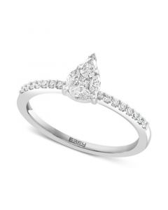 EFFY® Diamond Ring (3/8 ct. t.w.) in 18k White Gold