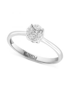 EFFY® Diamond Ring (1/4 ct. t.w.) in 18k White Gold